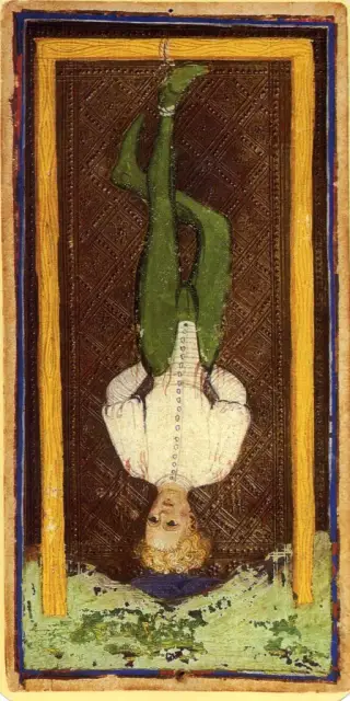 The Hanged Man, The Visconti-Sforza Tarot