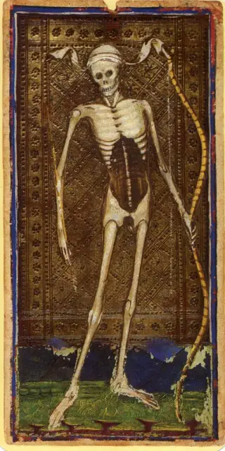 Death, The Visconti-Sforza Tarot