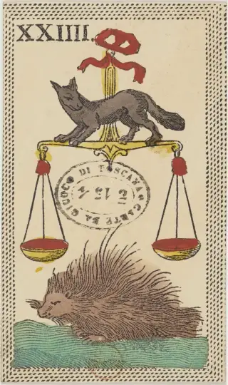 La Bilancia, The Minchiate Fiorentine