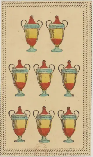 Otto di Coppe, The Minchiate Fiorentine