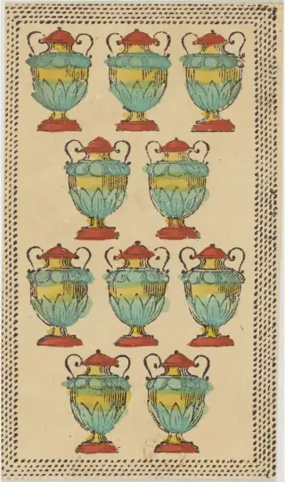 Dieci di Coppe, The Minchiate Fiorentine