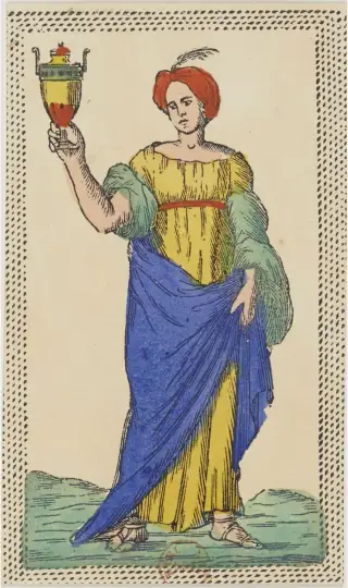 Fante di Coppe, The Minchiate Fiorentine