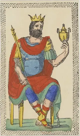 Re di Coppe, The Minchiate Fiorentine