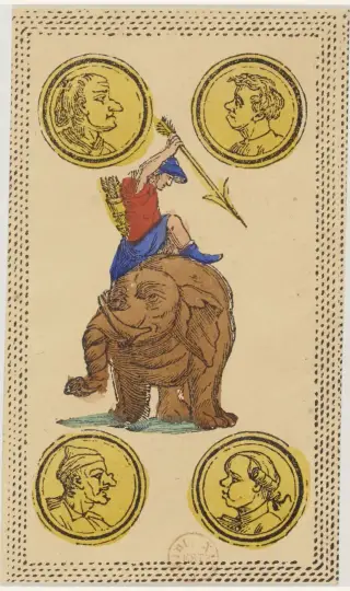 Quattro di Denari, The Minchiate Fiorentine