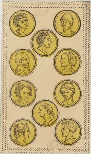 Dieci di Denari, The Minchiate Fiorentine