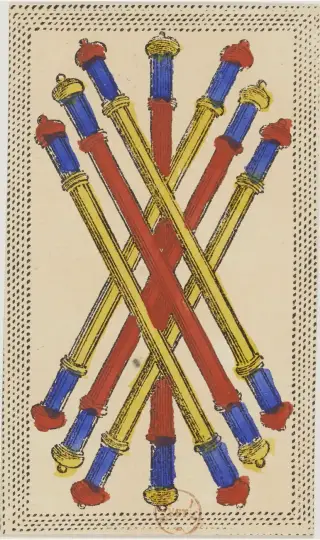 Sette di Bastoni, The Minchiate Fiorentine