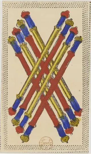 Otto di Bastoni, The Minchiate Fiorentine
