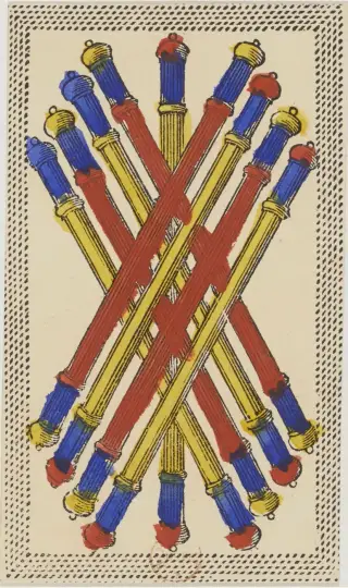 Nove di Bastoni, The Minchiate Fiorentine
