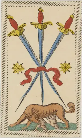 Tre di Spade, The Minchiate Fiorentine