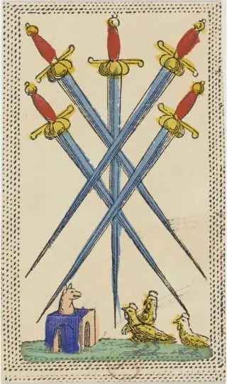 Cinque di Spade, The Minchiate Fiorentine