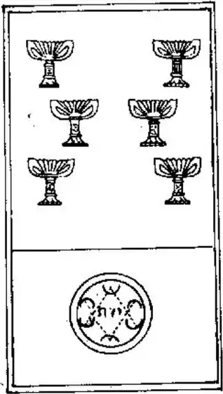Six de Coupe, The Tarot of Papus