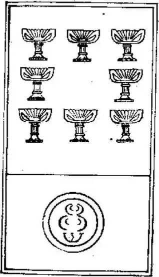 Huit de Coupe, The Tarot of Papus