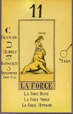 La Force, The Tarot of Papus
