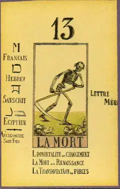 La Mort, The Tarot of Papus