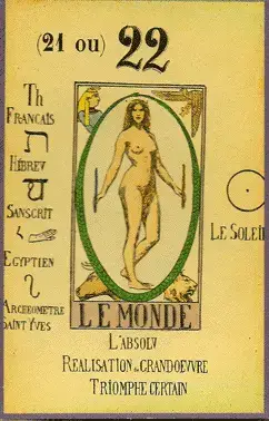 Le Monde, The Tarot of Papus