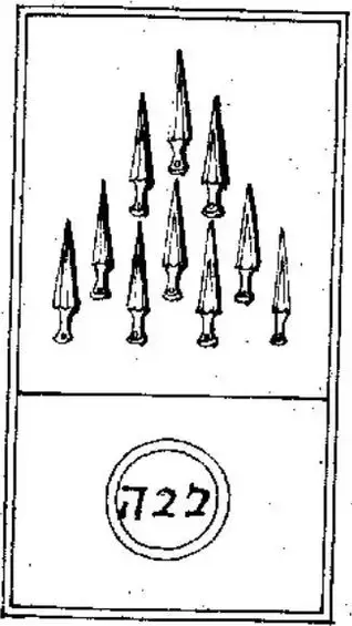 Dix de Épée, The Tarot of Papus