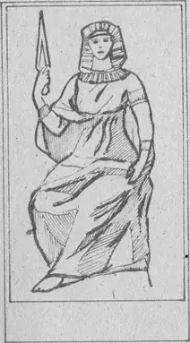 Dame de Épée, The Tarot of Papus