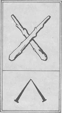 Deux de Bâton, The Tarot of Papus