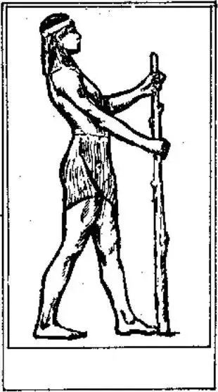 Valet de Bâton, The Tarot of Papus