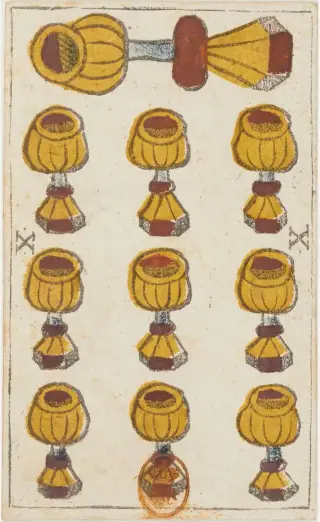10 de Coupes, The Jean Noblet Tarot