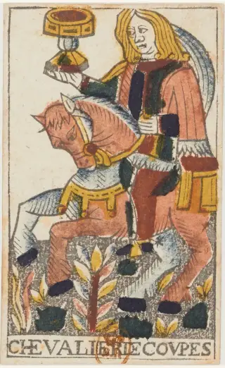 Chevalier de Coupes, The Jean Noblet Tarot