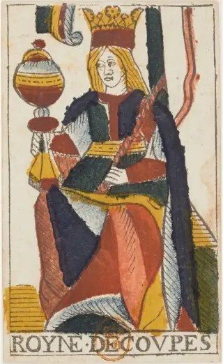 Royne de Coupes, The Jean Noblet Tarot