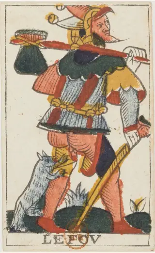 Le Fou, The Jean Noblet Tarot