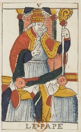 Le Pape, The Jean Noblet Tarot