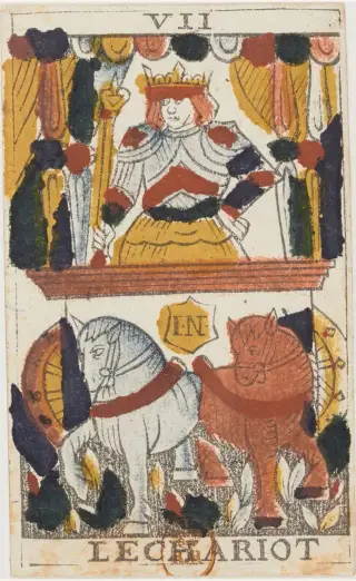 Le Chariot, The Jean Noblet Tarot