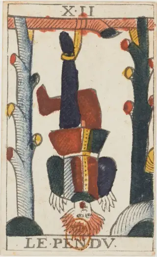 Le Pendu, The Jean Noblet Tarot