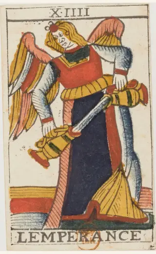 Temperance, The Jean Noblet Tarot