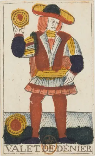 Valet de Denier, The Jean Noblet Tarot