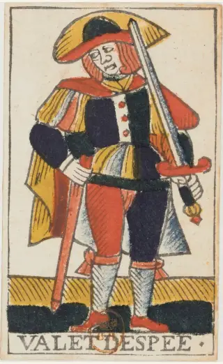 Valet d'Épée, The Jean Noblet Tarot