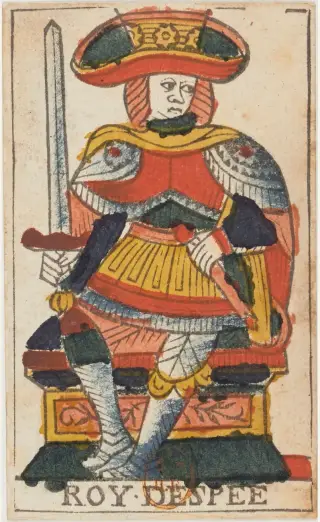 Roy d'Épée, The Jean Noblet Tarot