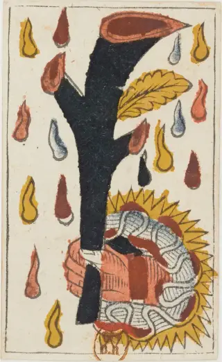 As de Bâtons, The Jean Noblet Tarot