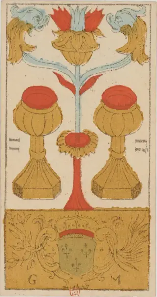 II de Coupe, The Conver Tarot de Marseille