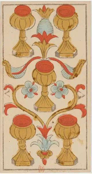 V de Coupe, The Conver Tarot de Marseille