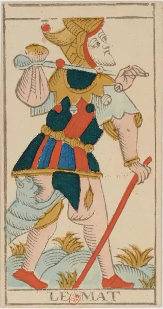 Le Mat, The Conver Tarot de Marseille