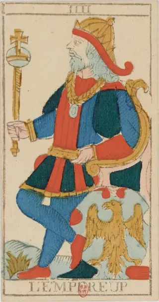 L'Empereur, The Conver Tarot de Marseille