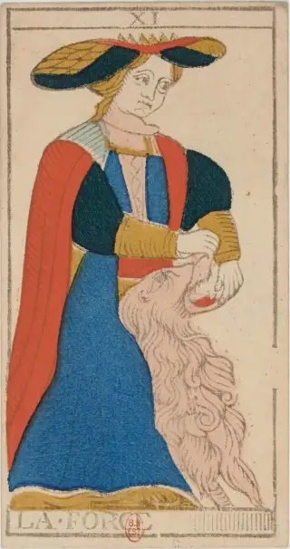 La Force, The Conver Tarot de Marseille
