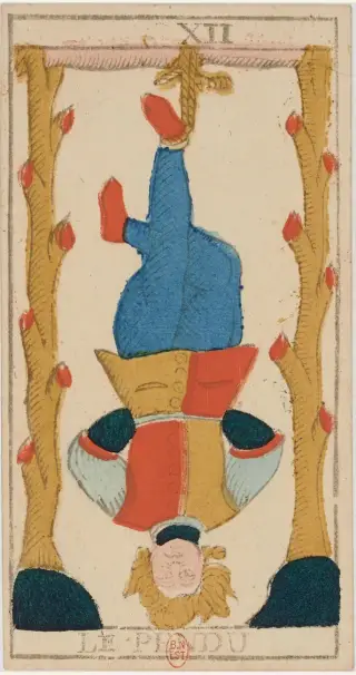 Le Pendu, The Conver Tarot de Marseille