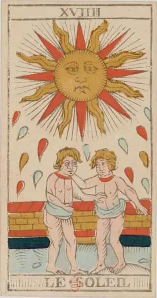 Le Soleil, The Conver Tarot de Marseille