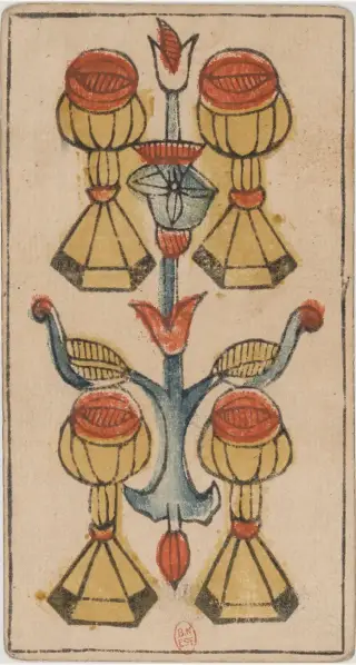 Quatre de Coupes, The Jean Dodal Tarot