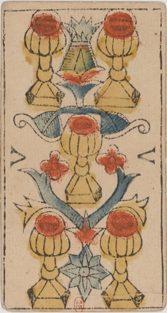 Cinq de Coupes