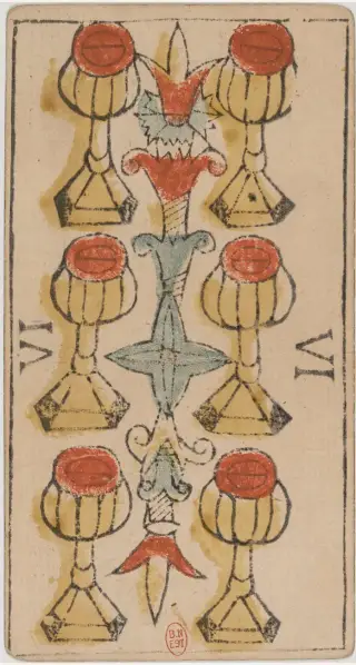 Six de Coupes, The Jean Dodal Tarot
