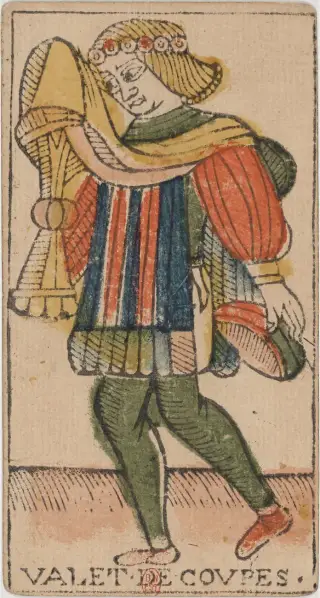 Valet de Coupes, The Jean Dodal Tarot