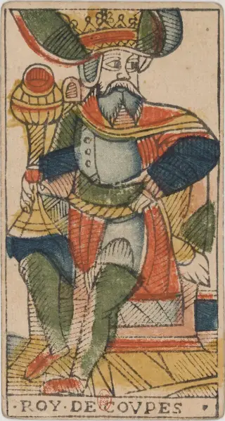Roy de Coupes, The Jean Dodal Tarot
