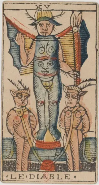 Le Diable, The Jean Dodal Tarot