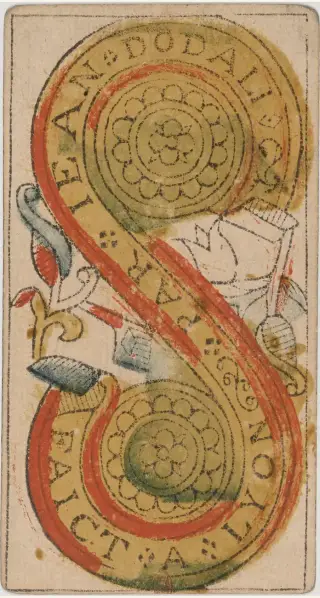 Deux de Deniers, The Jean Dodal Tarot