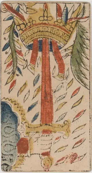 As d'Épées, The Jean Dodal Tarot